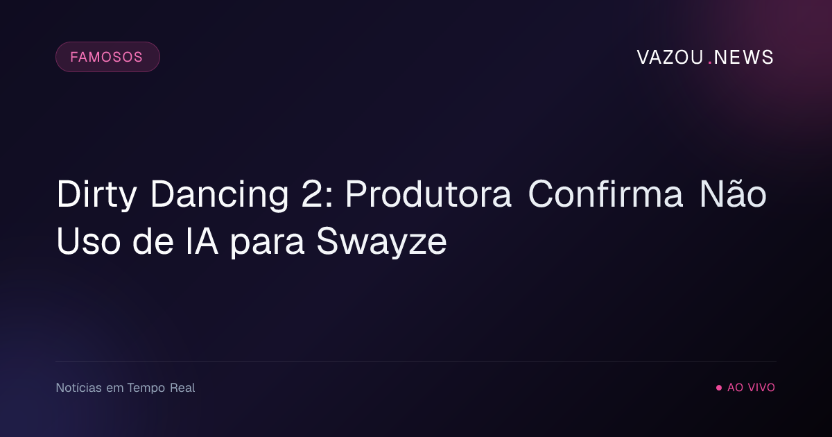 Dirty Dancing 2: Produtora Confirma Não Uso de IA para Swayze